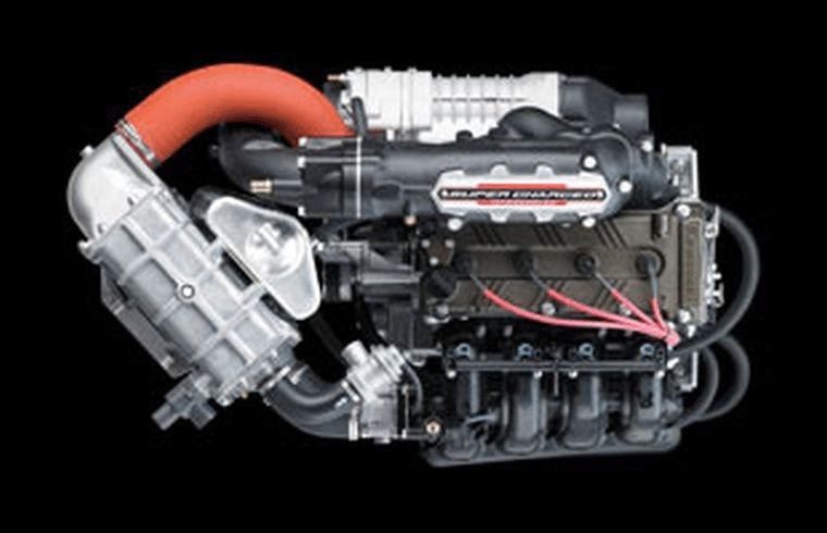 SUPERCHARGED MOTOR: CLASS-LEADING PERFORMANSE